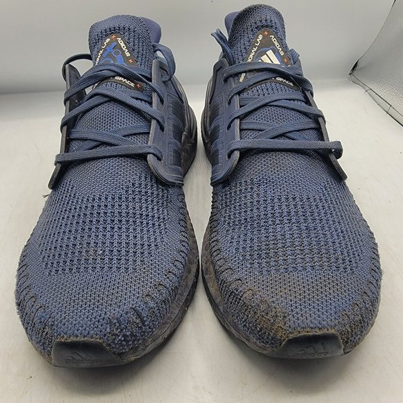 adidas UltraBoost 20 x ISS US National Lab Low Tech Indigo Mens 10 Shoes FV8450 - Picture 2 of 14